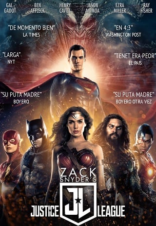 Zack Snyder’s Justice League (2021) แซ็ค สไนเดอร์ จัสติซ ลีก - ดูหนังออนไลน์ฟรี HD